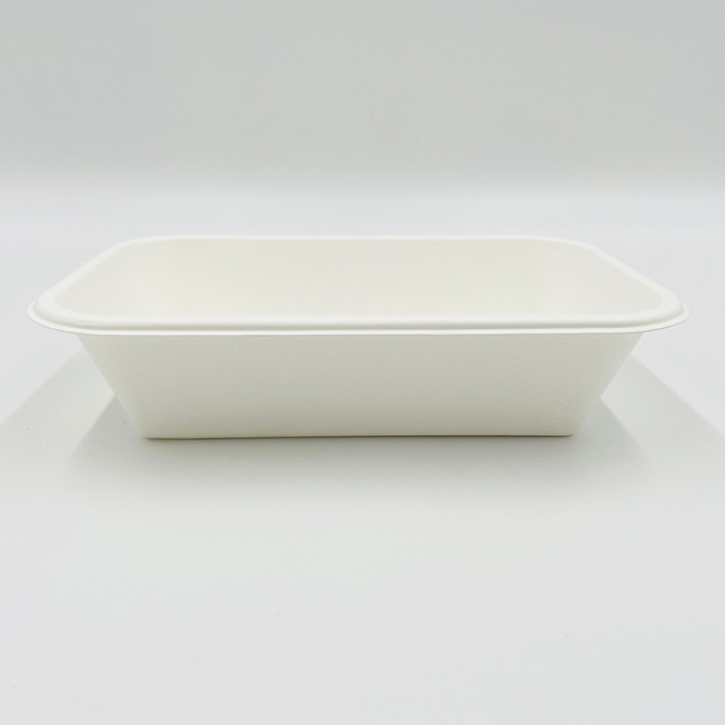 Bagasse Meal Tray Pakastepakkausalustat