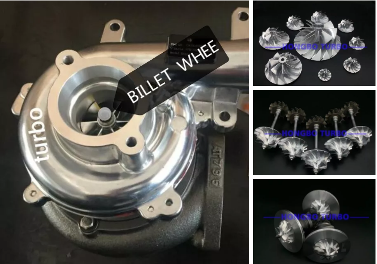 Billet wheel for turbo 2GD-FTV