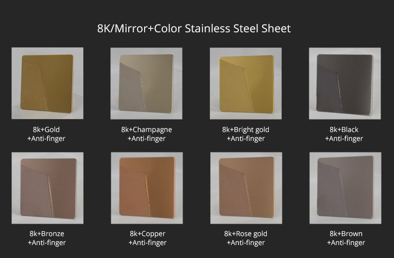 colored stainless steel sheet