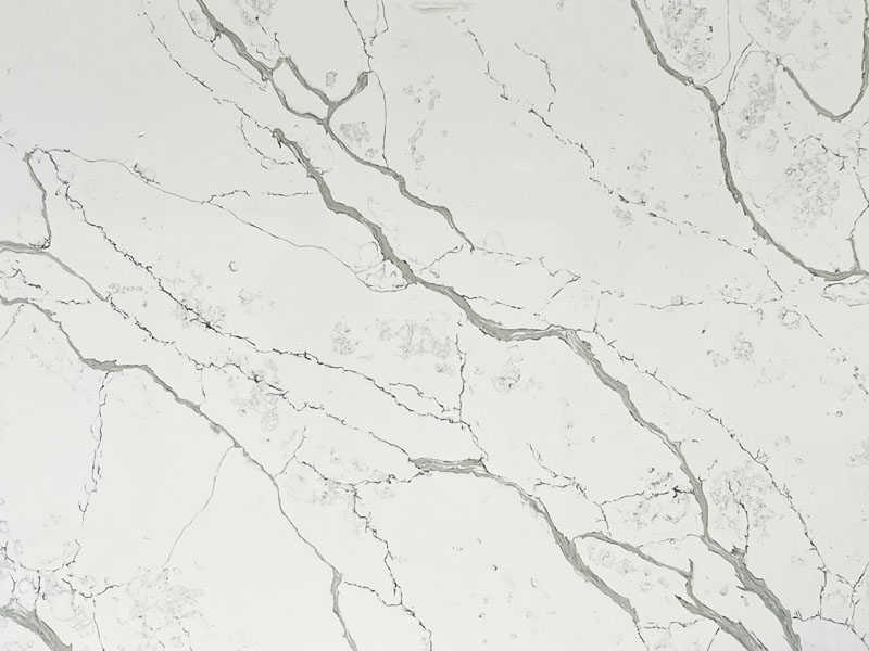 Supply White carrara marble looking quartz slab Wholesale Factory ...