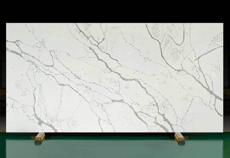 Supply White carrara marble looking quartz slab Wholesale Factory