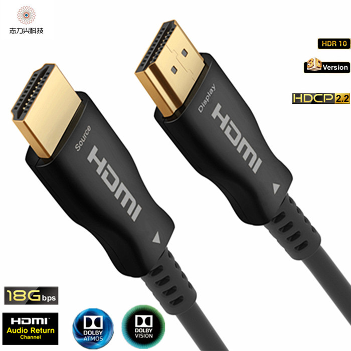 20 Meters True 4k Hdmi 2.0 Dolby Atmos Fibre Cable Supoort 4K@60hz 18G