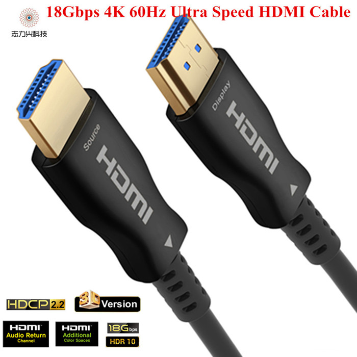 30 Meters Premium High Speed Active Optical Hdmi 2.0 Cable With Ethernet