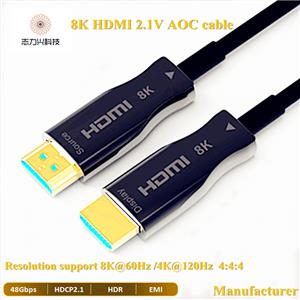 30 Meters 8k Hdmi 2.1 Aoc Fiber Optic Hdmi Cable 48gbps For Officeworks
