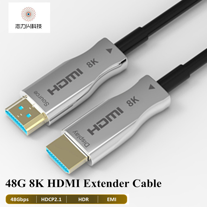 100 Meters Active Hdmi 2.1 Cable 8K 120hz Hdmi 48gbps Cables