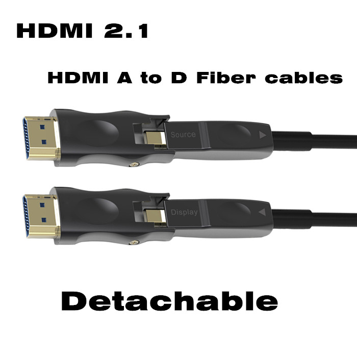 10M Best 8K Hdmi 2.1 Type A To D Both Sides Detach Cable For Ps5