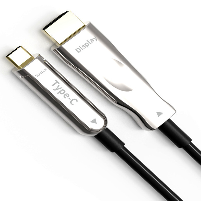 50 Meters HDMI USB C Aoc Cable Support 4K HDTV Display