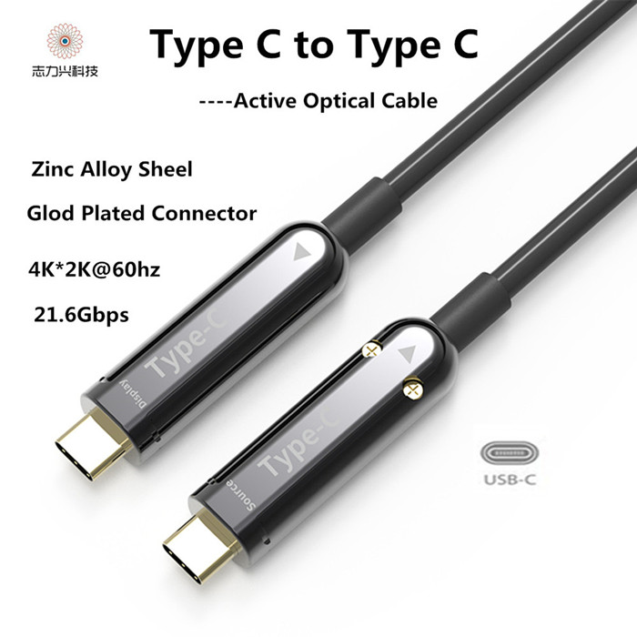 15 Meters Displayport 1.4 USB Type C To C Cable For Cameras To TV