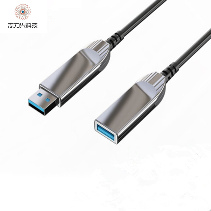 5 Meters USB3.0 Male To Female Fiber Extension Cable