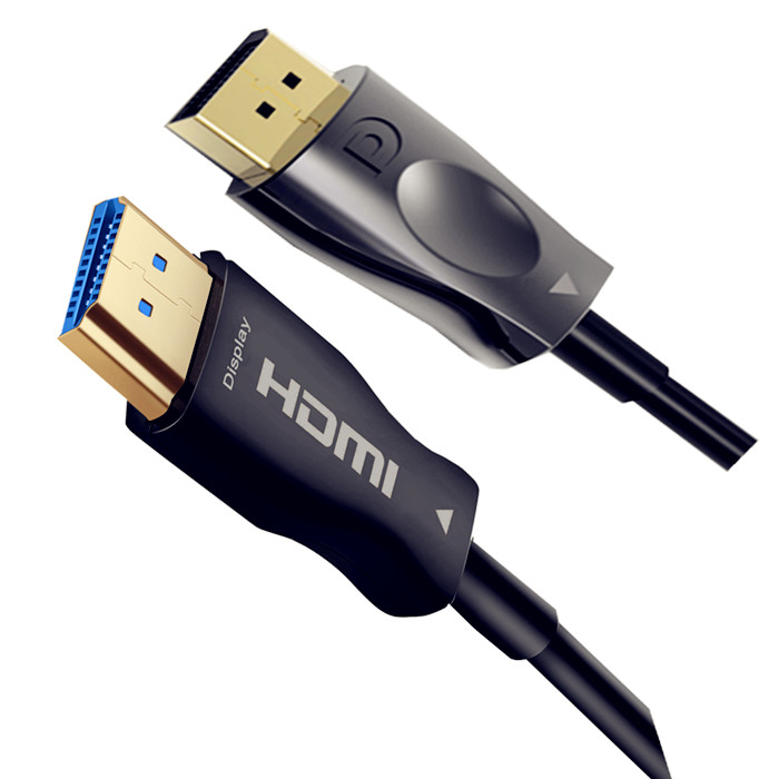 60 Meters HDMI 2.0 To Dp1.4 Cable DP To Hdmi Optical Fiber Cable