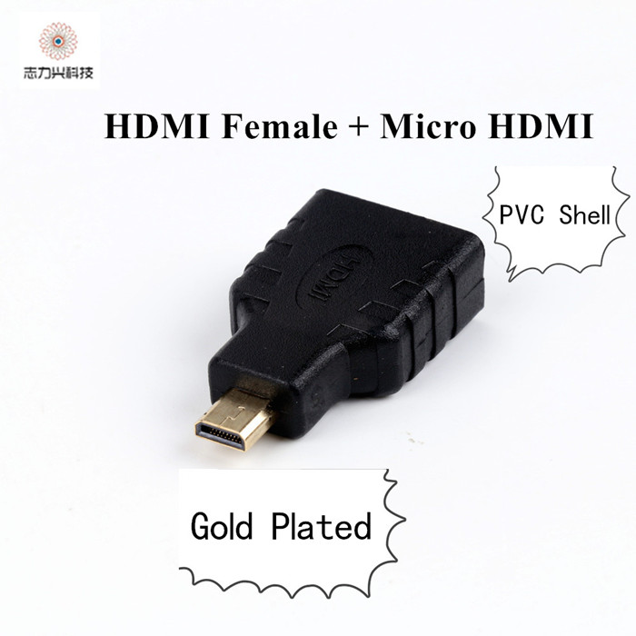 Micro HDMI Male To HDMI Female Adapter