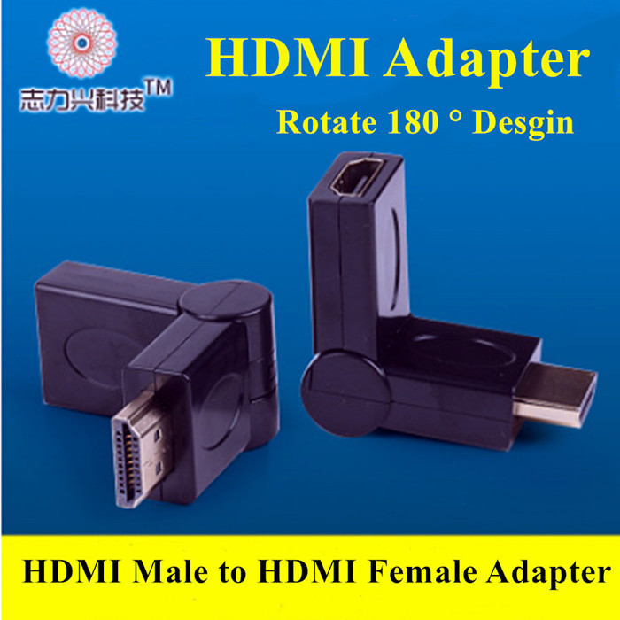 HDMI Male To HDMI Female Adpater 90 Angle Type