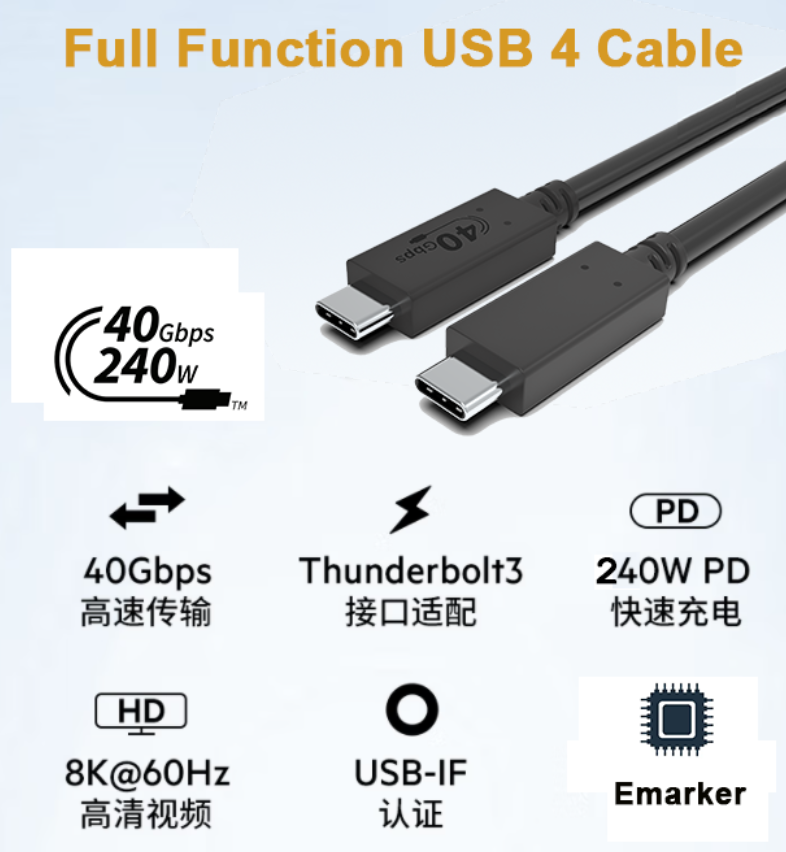 USB4 GEN3 cable