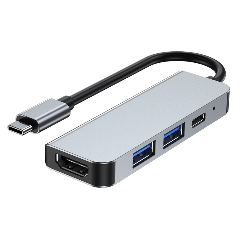 TYPE-C to HDMI+USB3.0*1+USB2.0*1+PD