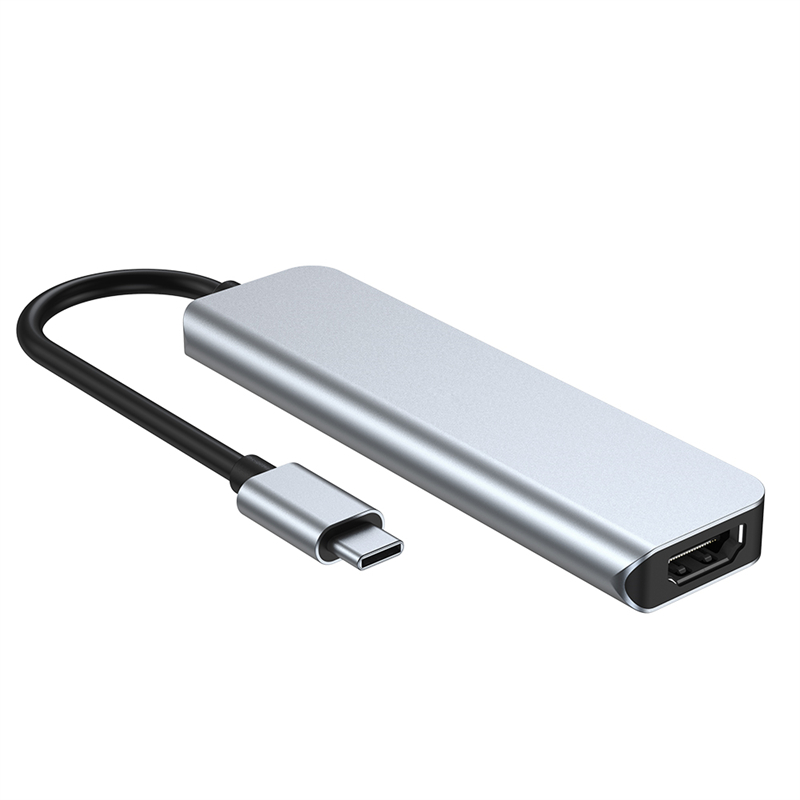 TYPE-C to HDMI+USB3.0*1+USB2.0*1+Audio+PD