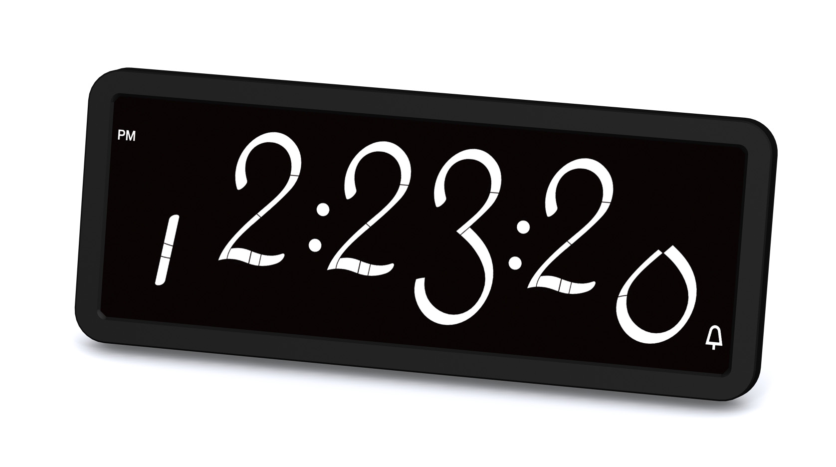 Decorative Glamorous Table Digital Desk Clock With Date Factory