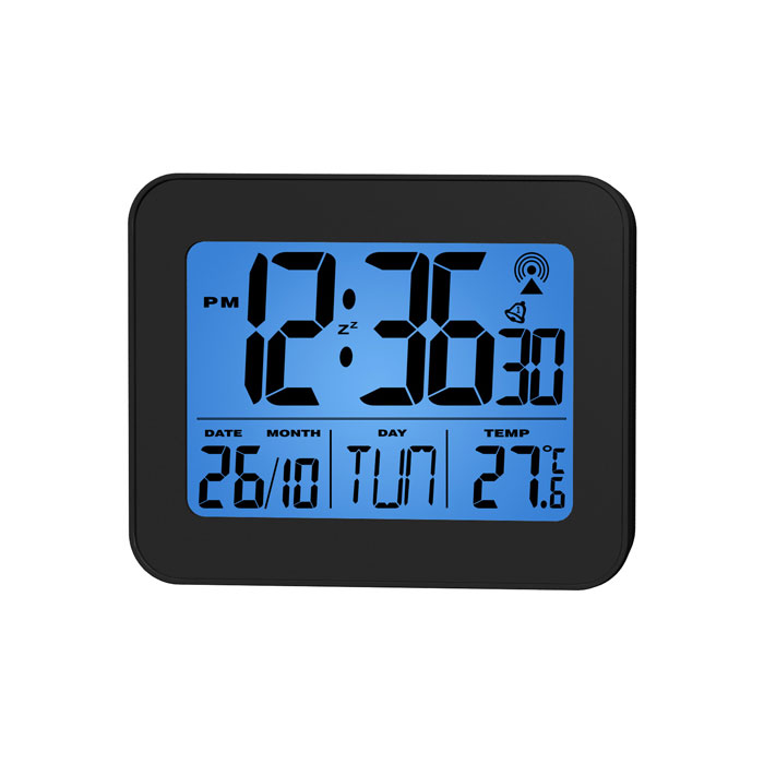 Portable Radio Controlled LCD Clock