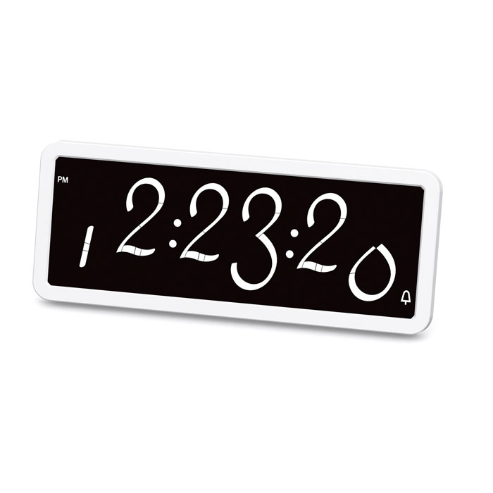 Decorative Glamorous Table Digital Desk Clock With Date Factory