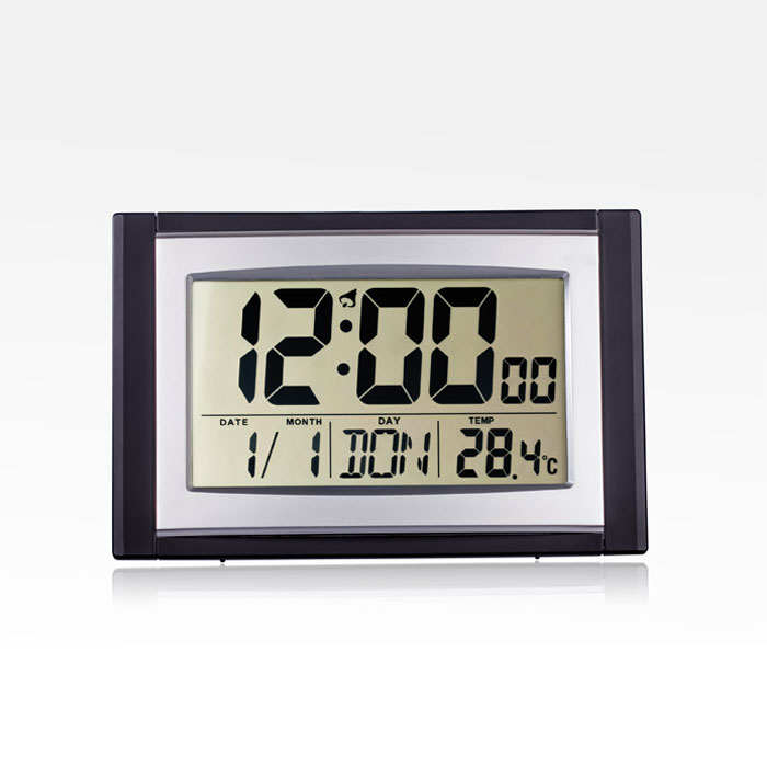 Supply Digital Analog Hanging Wall Clock Wholesale Factory Fujian