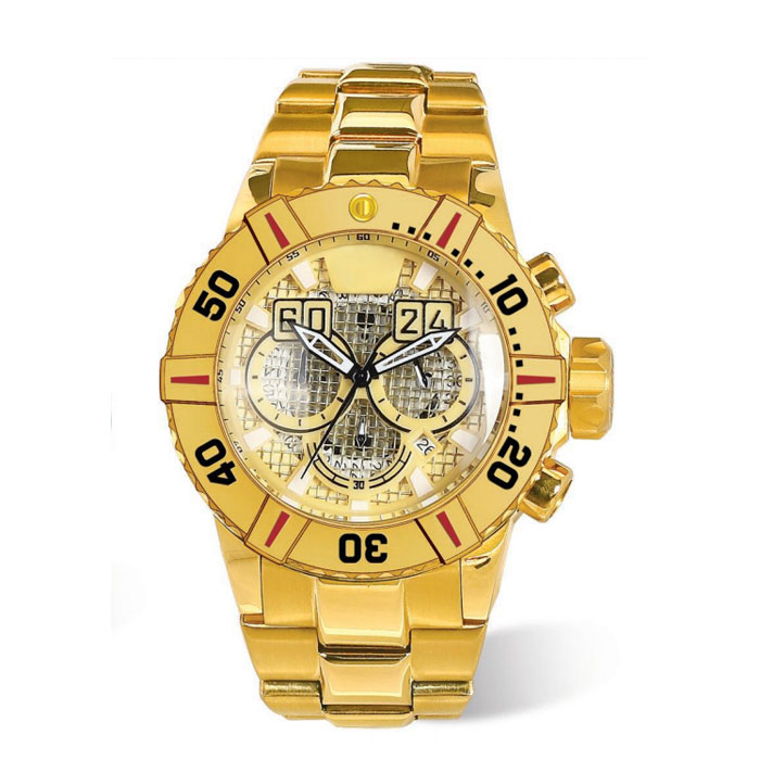 Dress Gold Stainless Steel Watches For Men