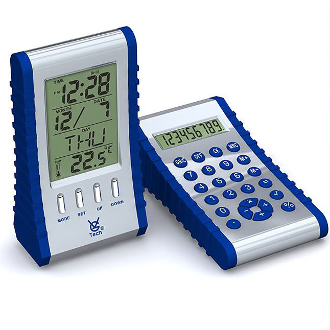 Digit Electronic LCD Digital Display Calculator With Calendar Clock Factory