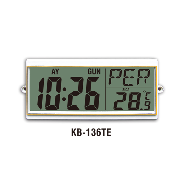 136 Horizontal Blanching LCD Fitting Of Wall Clock Factory