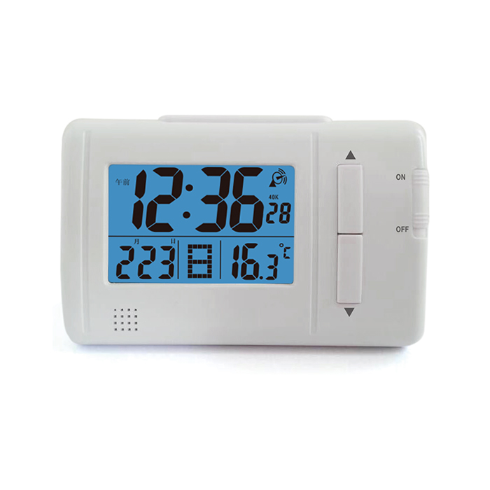LED Digital Modern Calendar temperature Display Alarm Clock Factory