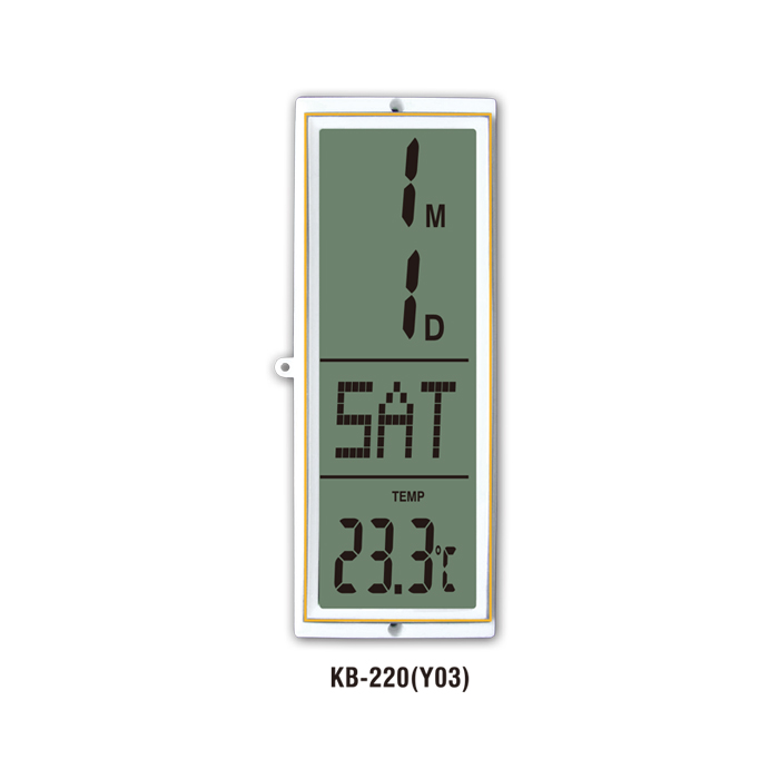 A Clock Without The Tick-tock With LCD Fitting Factory