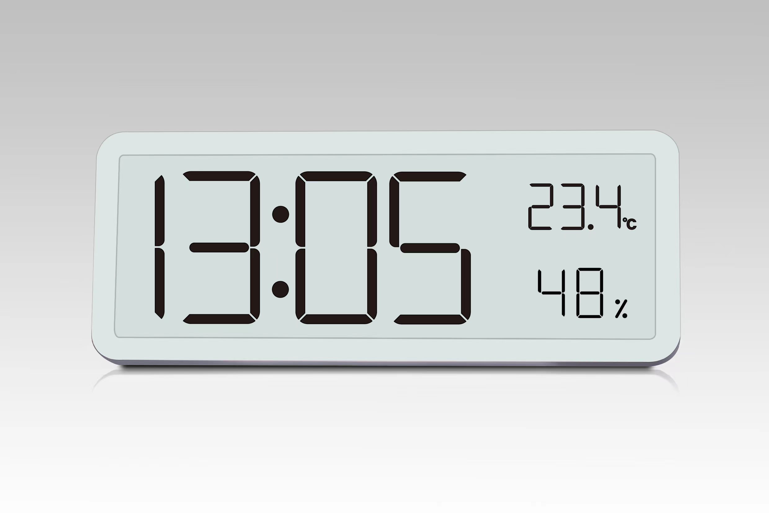 날짜가 있는 장식적인 매력적인 테이블 디지털 탁상 시계