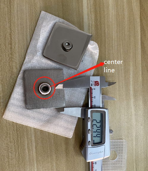 one hole glass clamp