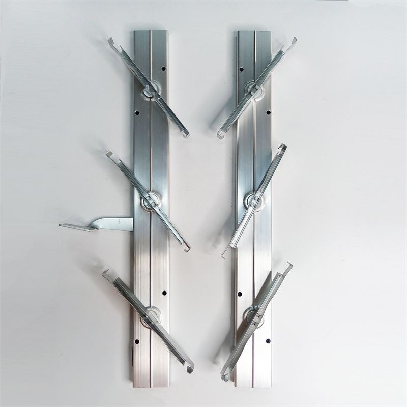 Aluminum louver support can be customized