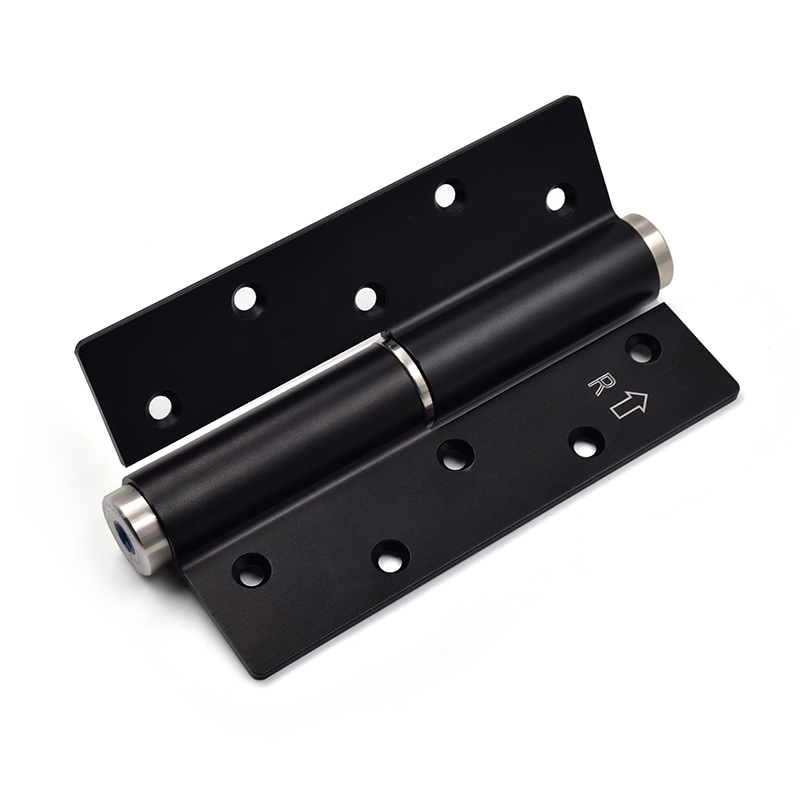 Supply H hydraulic hinge 6inch black hidden door special hinge for
