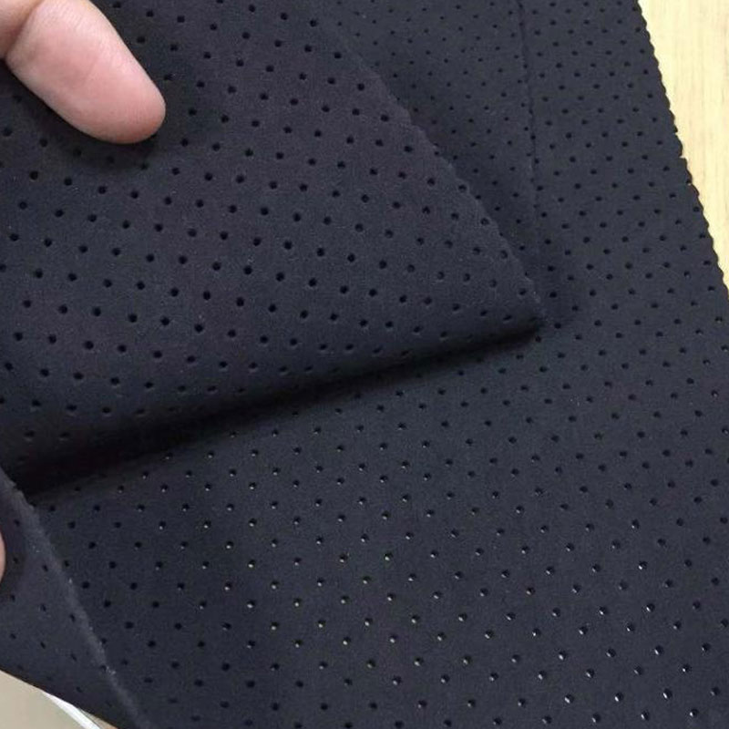 SBR SCR BR Perforated Punching Hole Neoprene Rubber Sheet from Manufacturer