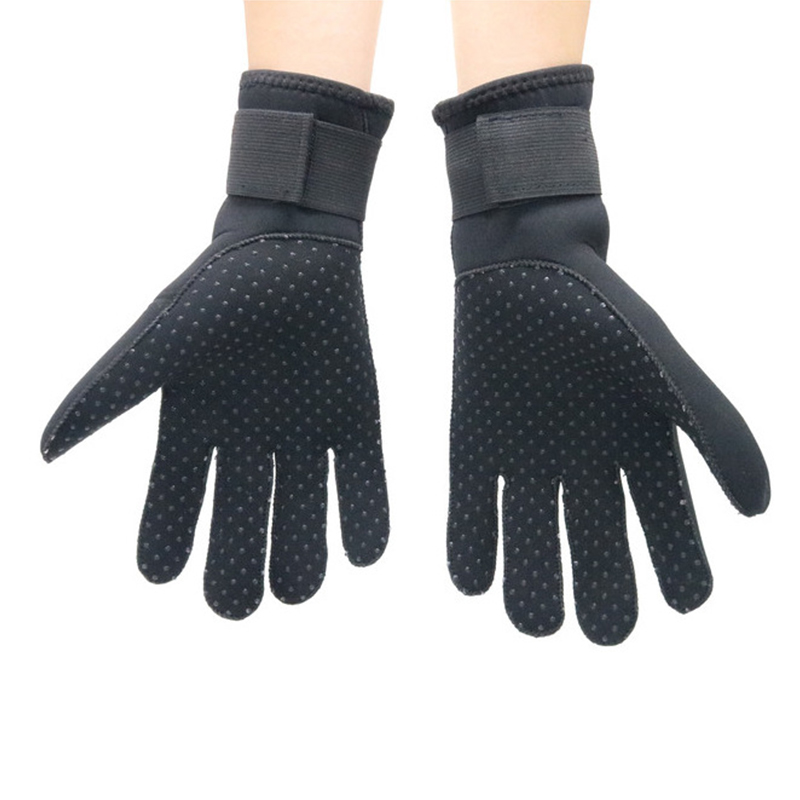 Supply 3-7mm Custom Logo SCR CR SBR Neoprene Gloves for Fishing