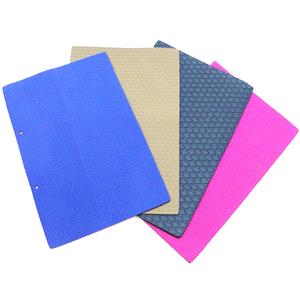 Embossed Neoprene Rubber Sheet Single Side with Polyester Fabric