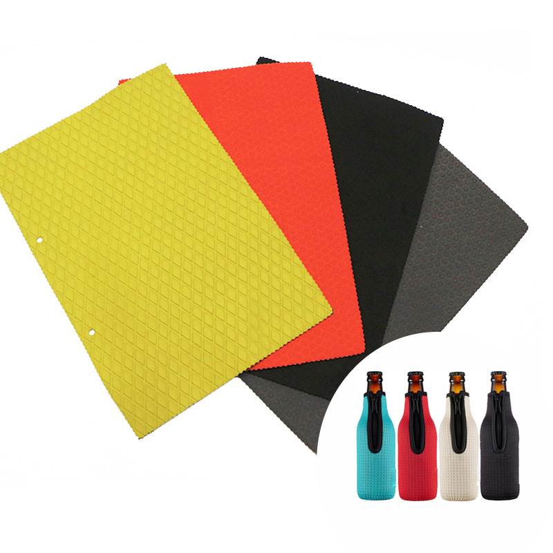 Embossed Neoprene Sheet Double Sided with Spandex Fabric