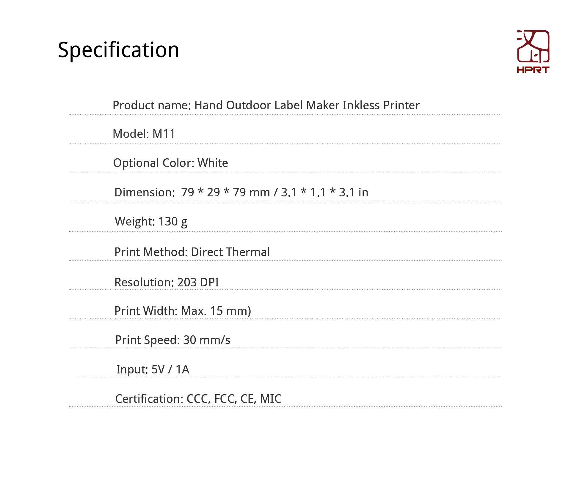 Supply Hand Outdoor Label Maker Inkless Printer Wholesale Factory