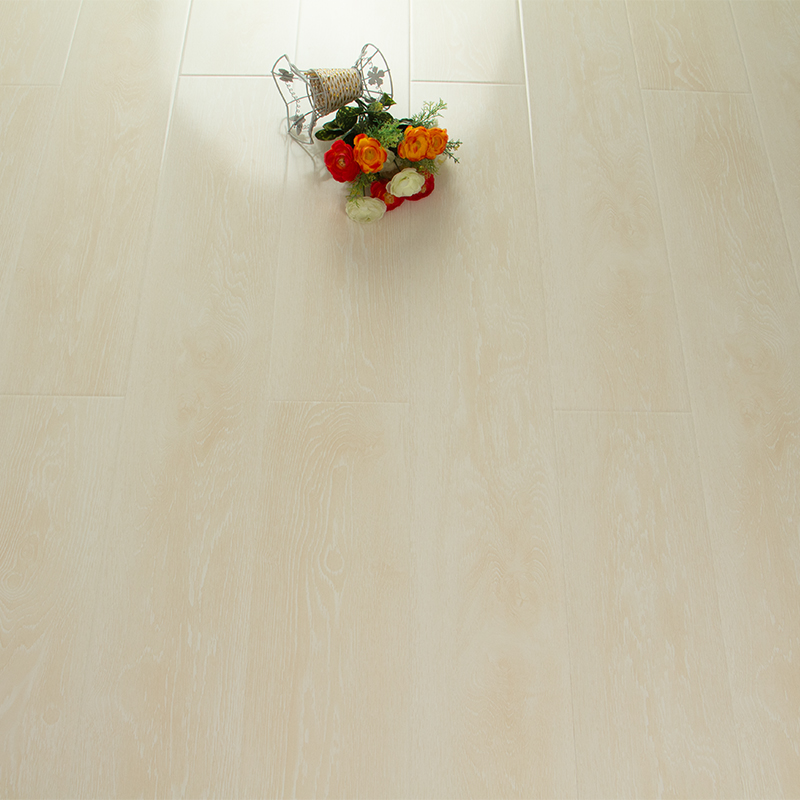 Supply 8mm Light Wood Laminate Flooring Wholesale Factory Floor