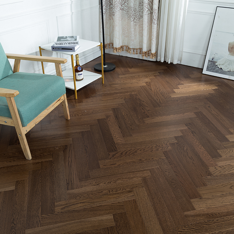 Supply European Oak 3mm Veneer Engineered Wood Flooring Wholesale