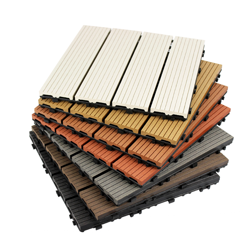 Supply Vinyl Plank Outdoor Composite Backyard Platform Decking