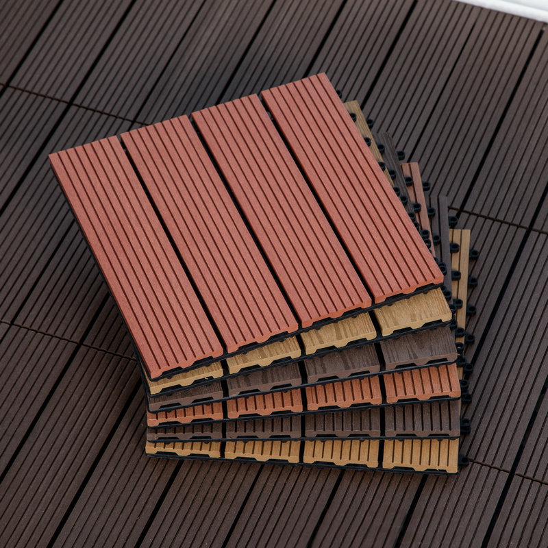 Supply Vinyl Plank Outdoor Composite Backyard Platform Decking ...