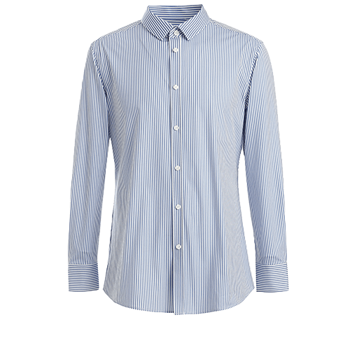 Camisa masculina listrada estampada