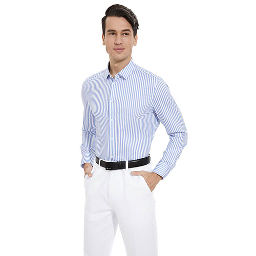 Flexible Knitted Formal Company Shirt