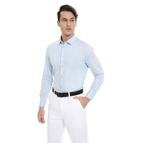 business casual collared shirt