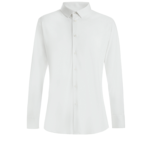 Bulk White Button-Up Shirts 