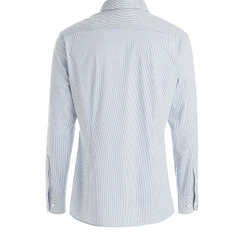 Classic Striped Button Men's Dress Shirt Sale