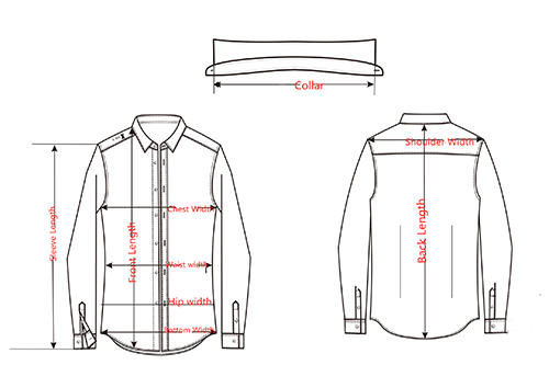 mens tailored shirts