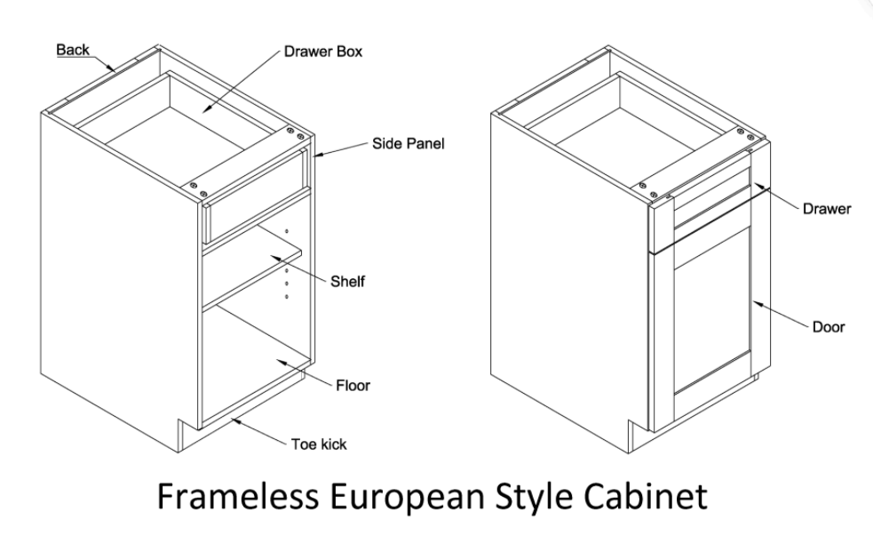 slim kitchen cabinet