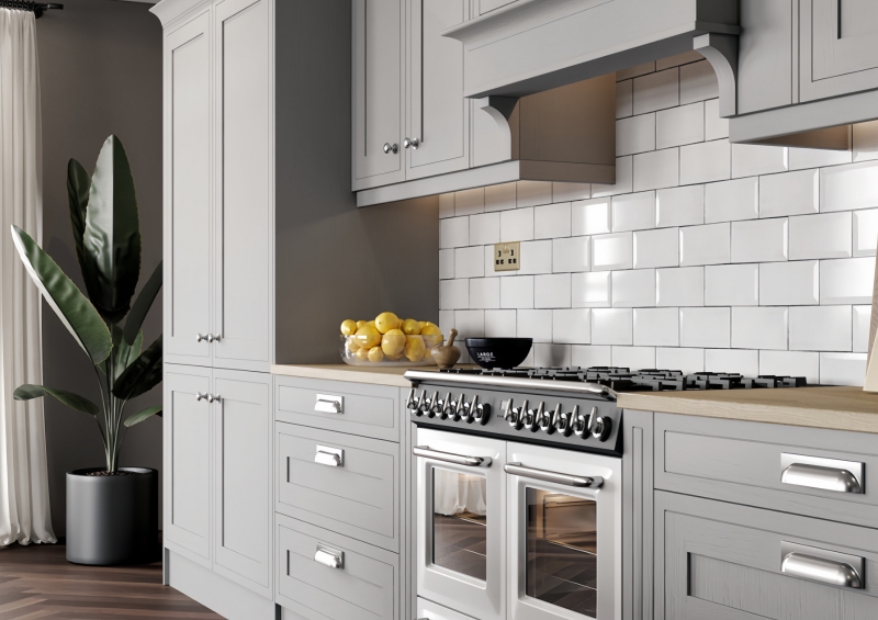 Grey Shaker Kitchen Cabinets