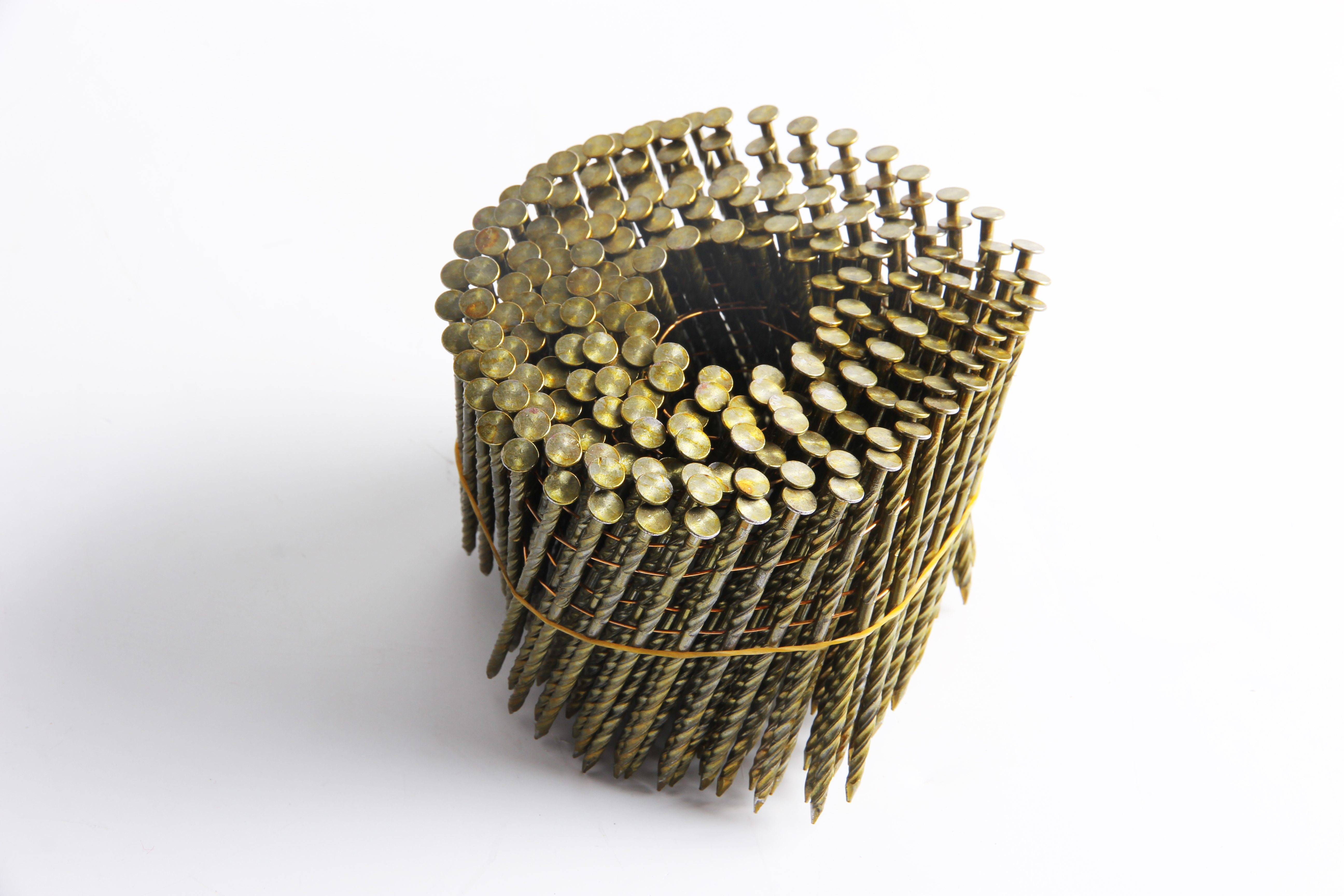 15 Degree Screw Shank Coil Nails